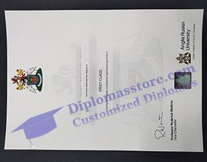 Anglia Ruskin University degree, ARU diploma,