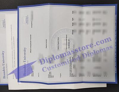 Brandeis University transcript, fake transcript,