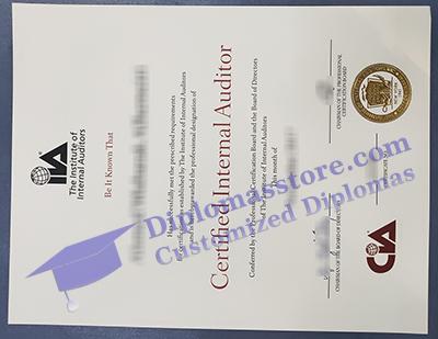 buy CIA certificate