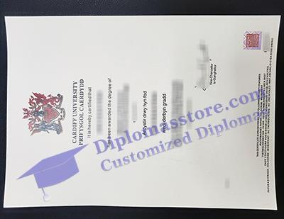 Cardiff University degree, Cardiff University diploma,