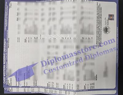 Case Western Reserve University transcript, CWRU transcript,