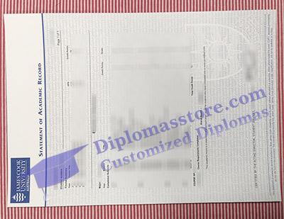 James Cook University transcript, JCU academic record,