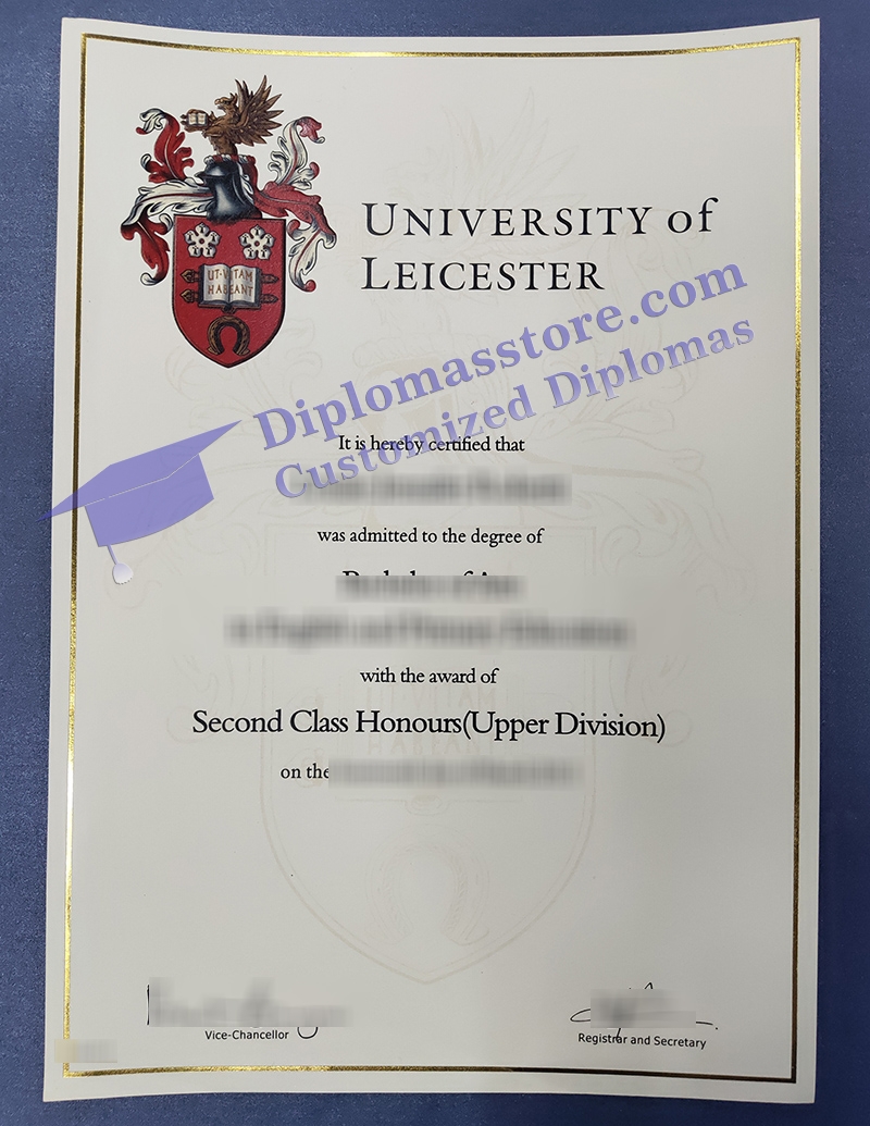 University of Leicester degree