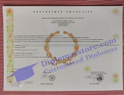 Université Lumière Lyon 2 diploma