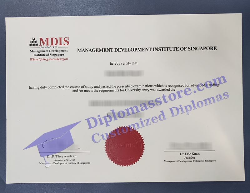 MDIS diploma