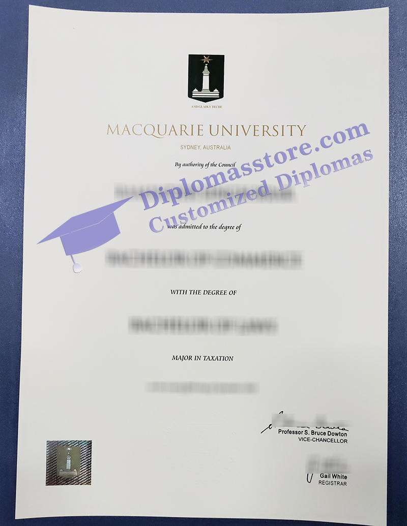 Macquarie University degree