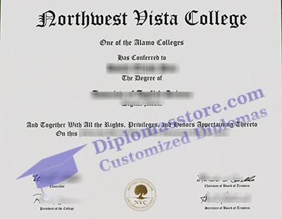 Northwest Vista College diploma, Northwest Vista College certificate,