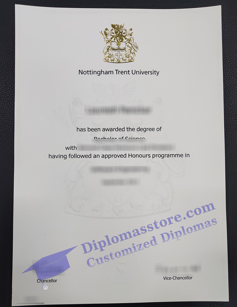 Nottingham Trent University degree , Nottingham Trent University diploma,