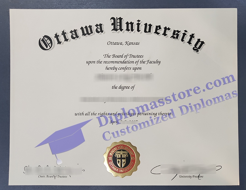 Ottawa University diploma