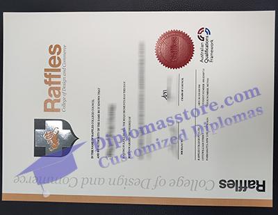 Raffles College diploma, Raffles College certificate,