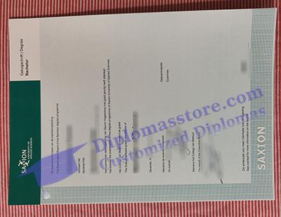 Saxion University of Applied Sciences diploma