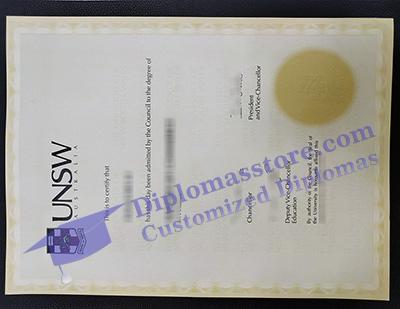 UNSW degree, UNSW certificate,
