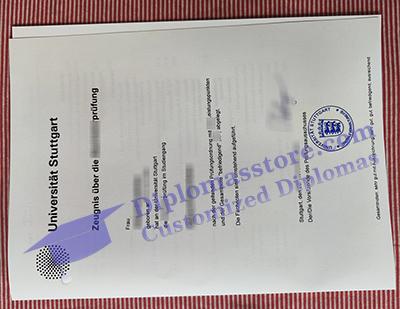 Universität Stuttgart transcript