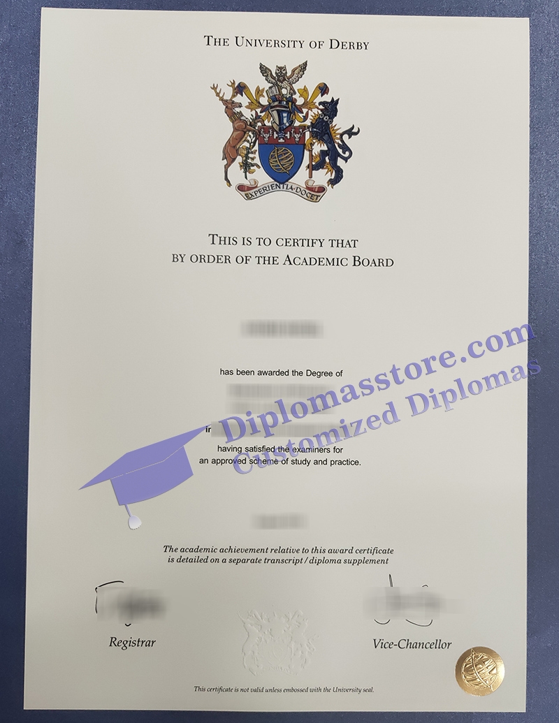 University of Derby degree