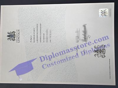 University of Lincoln degree, University of Lincoln diploma,