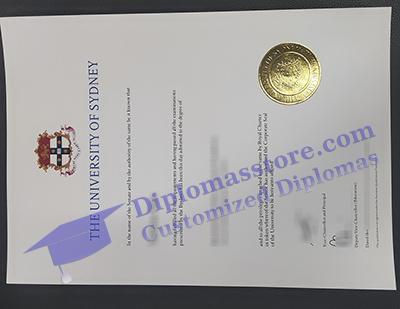 University of Sydney degree, University of Sydney diploma,