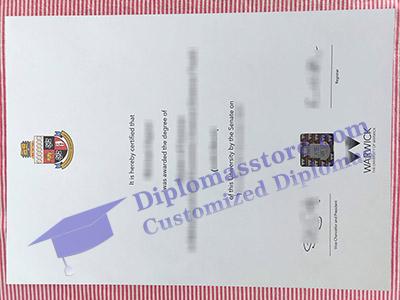 University of Warwick degree, University of Warwick diploma,