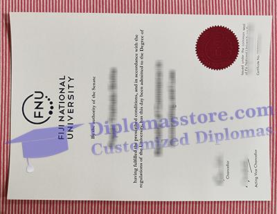 Fiji National University degree, Fiji National University diploma,