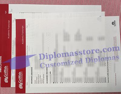 Griffith University academic transcript