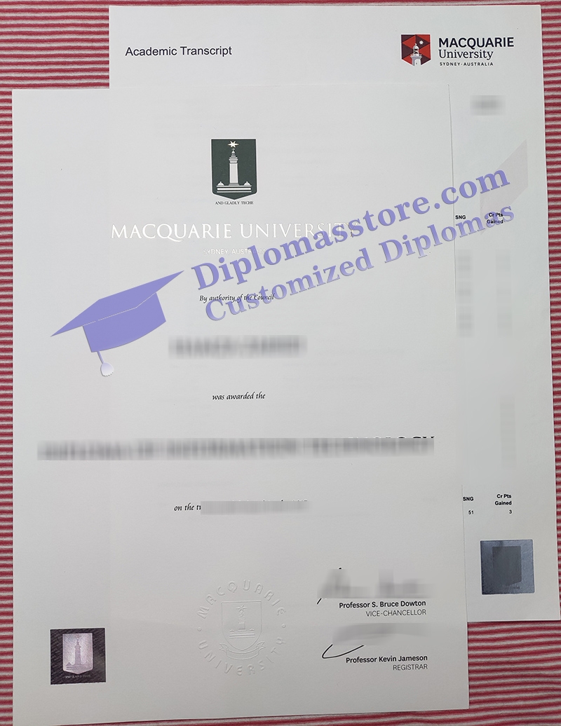 Macquarie University diploma