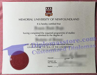 buy a Memorial University diploma