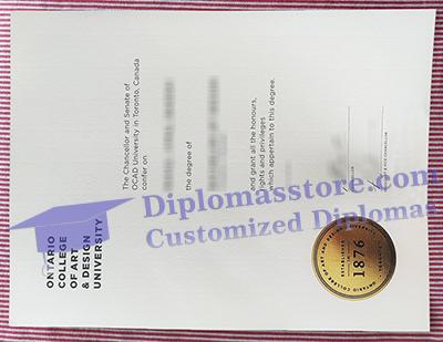 buy OCAD University diploma certificate