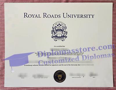 Royal Roads University diploma certificate