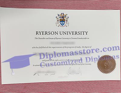 buy Ryerson University diploma certificate