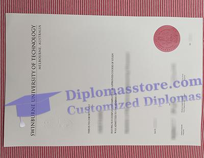 Swinburne University of Technology degree certificate