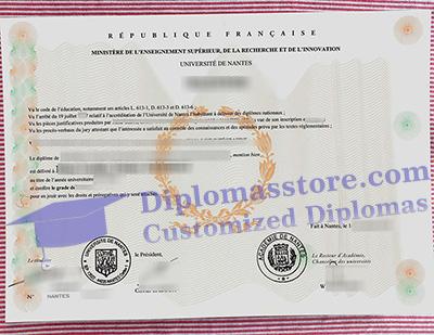 Universite De Nantes licence