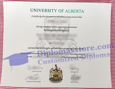 buy University of Alberta diploma certificate