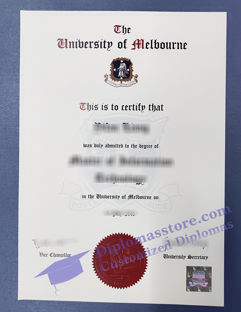 University of Melbourne degree, Unimelb diploma,