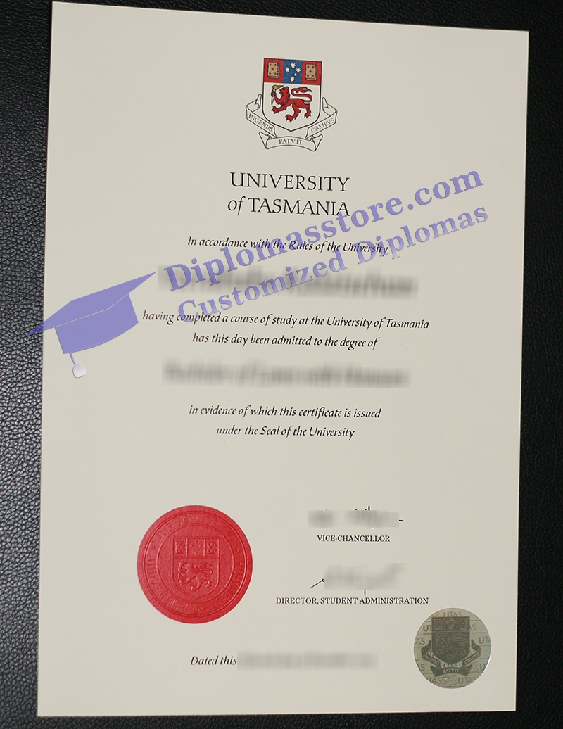 University of Tasmania degree, University of Tasmania diploma,