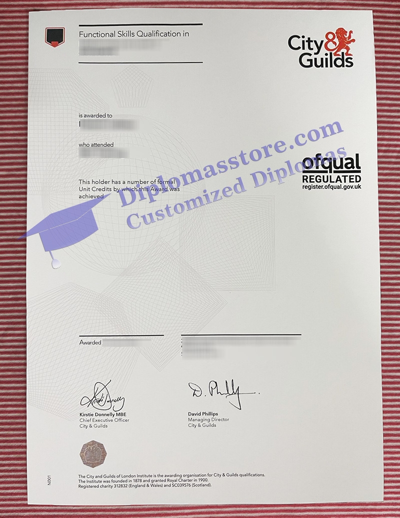 City & Guilds Functional Skills certificate, buy Functional Skills qualification,