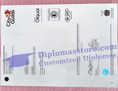 fake City & Guilds certificate