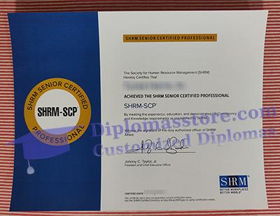 buy SHRM-SCP certificate