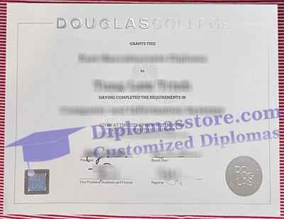 Douglas College diploma
