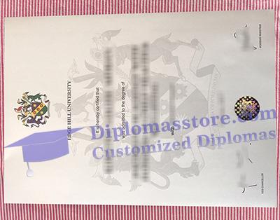 Edge Hill University diploma