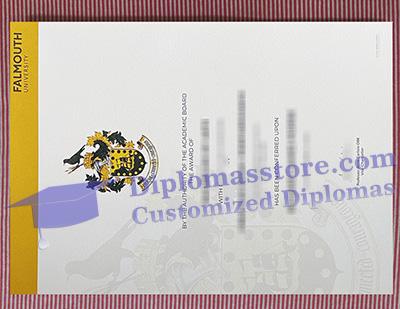 Falmouth University diploma