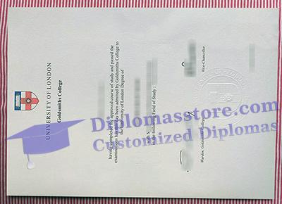 Goldsmiths College diploma