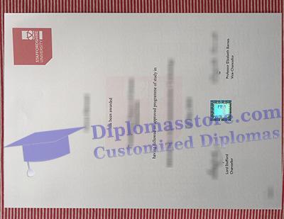 Staffordshire University diploma