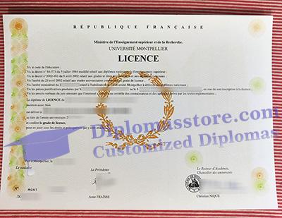 Universite Montpellier diploma