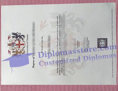 University of Chester diploma