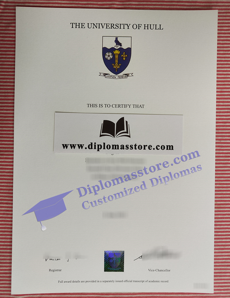 University of Hull degree, University of Hull certificate,