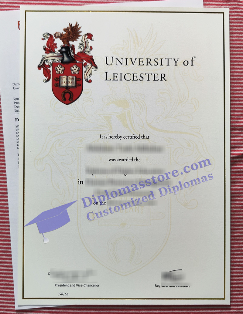 University of Leicester degree, University of Leicester certificate,