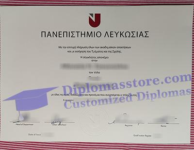 University of Nocosia degree