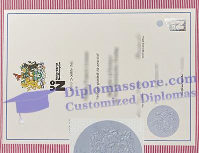 University of Northampton diploma