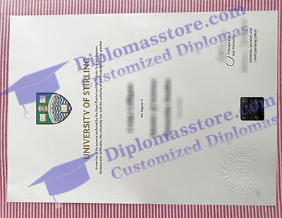 University of Stirling diploma