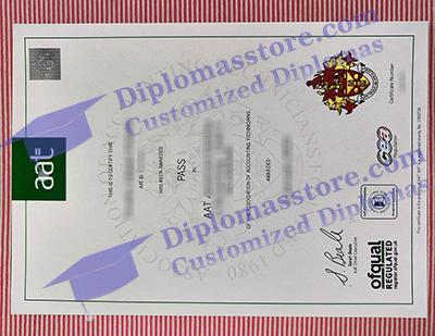 AAT certificate