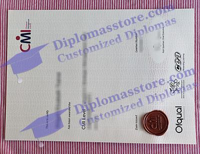 buy CMI diploma